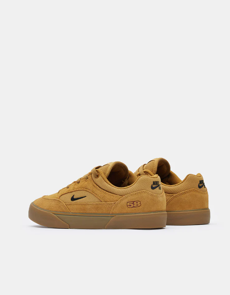 Nike SB Malor TE Skate Shoes - Wheat/Black-Wheat-Gum Light Brown - Image 4