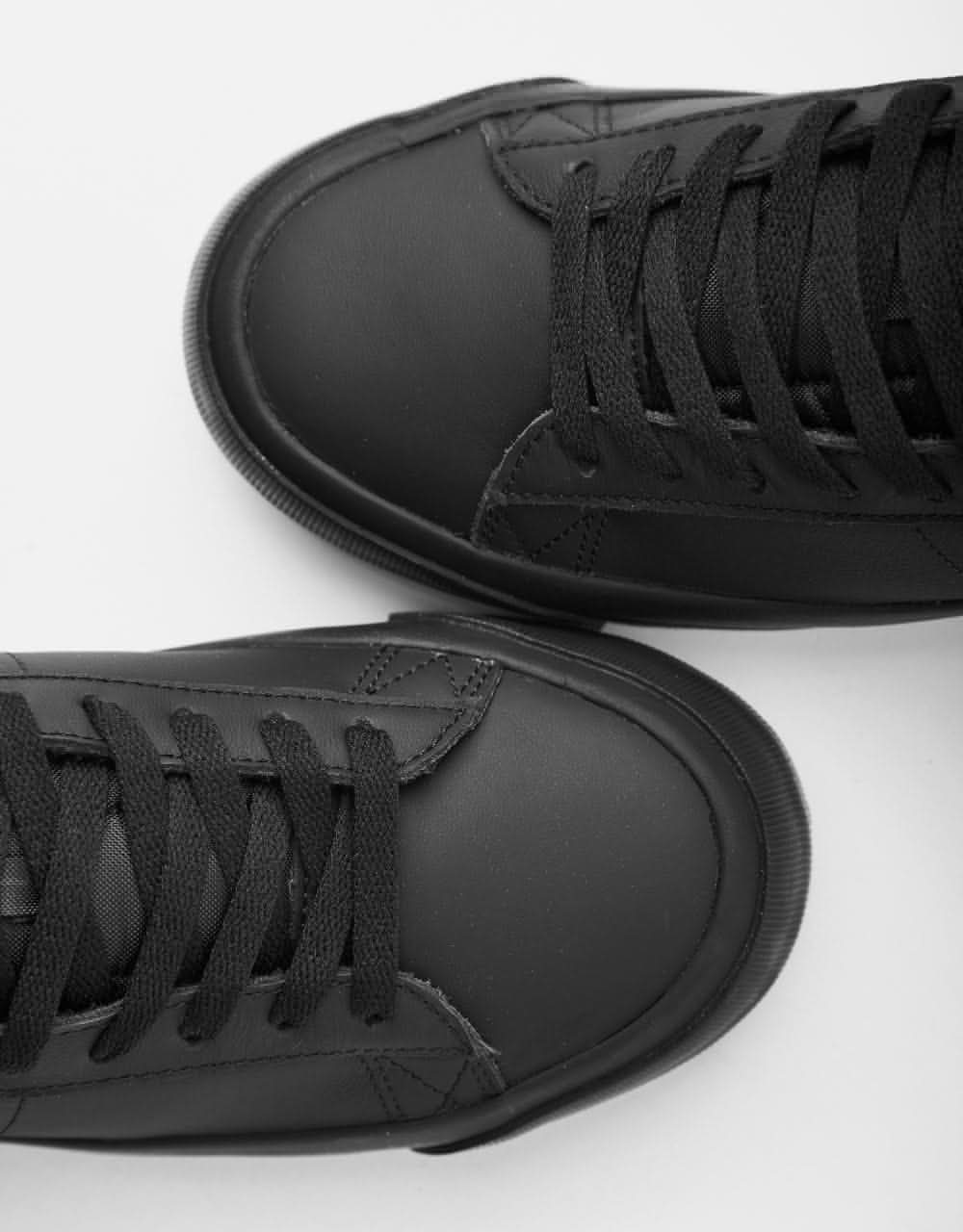 Nike SB 'Orange Label' Blazer Low Pro GT ISO Skate Shoes - Black/Black-Black-Black-Anthracite-Safety Orange - Image 4