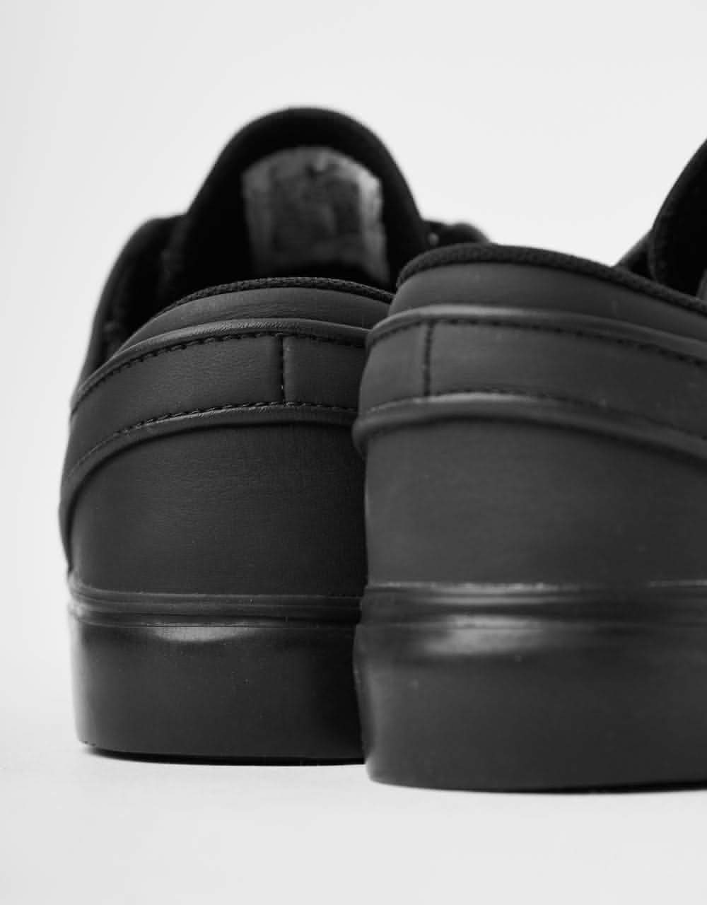 Nike SB 'Orange Label' Zoom Janoski OG+ ISO Skate Shoes - Black/Black-Black-Black-Anthracite-Safety Orange - Image 9