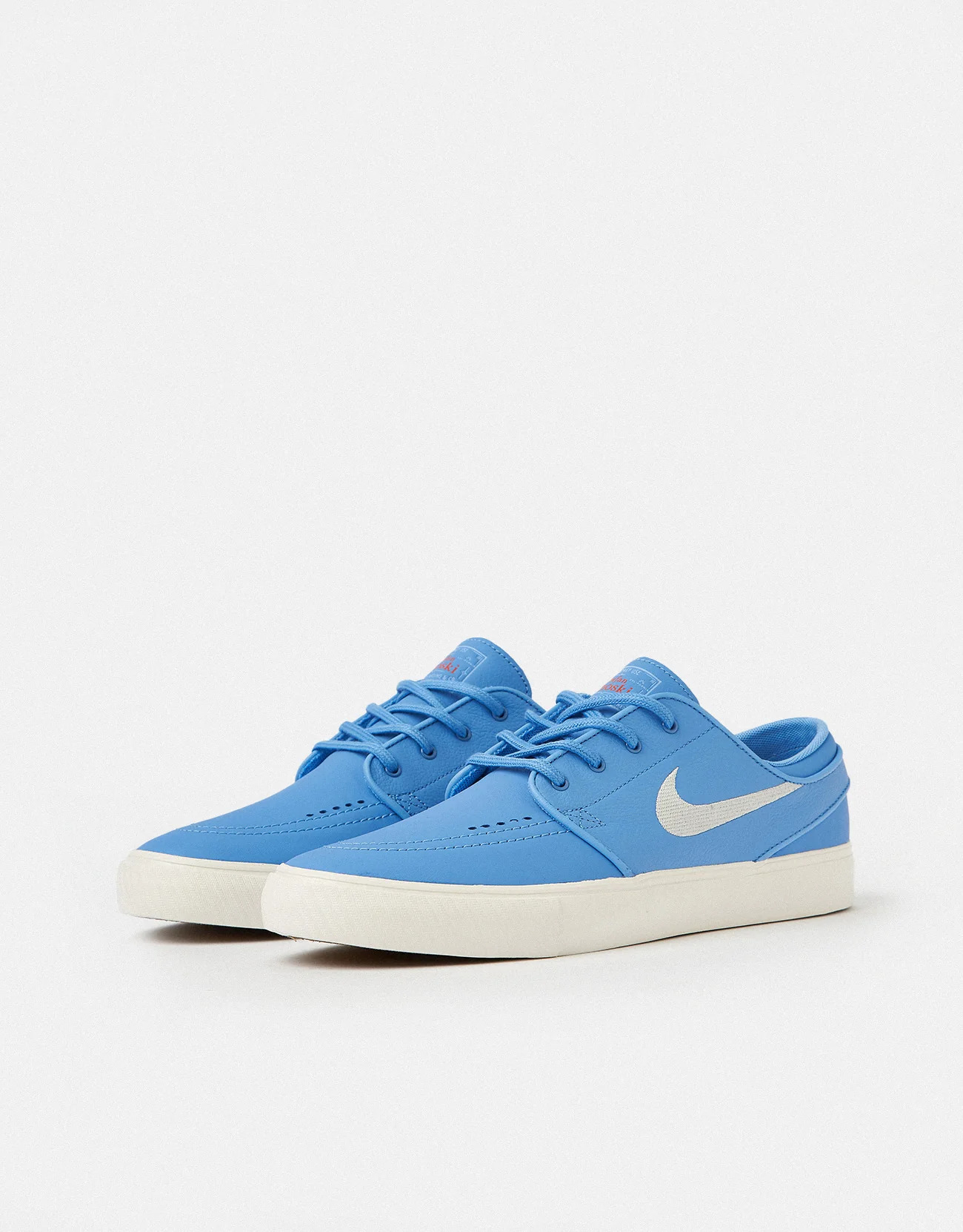 Nike SB 'Orange Label' Zoom Janoski OG+ ISO Skate Shoes - University Blue/Sail-University Blue - Image 3
