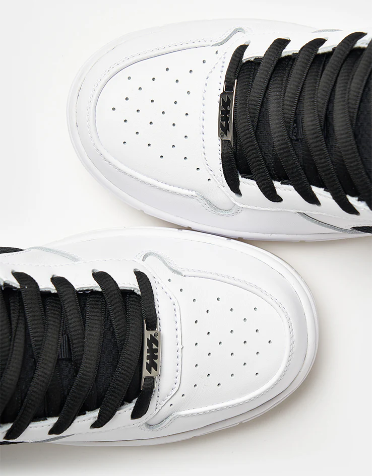 Nike SB Paul Rodriguez Zoom Air Low QS Skate Shoes - White/Black-White-Clear - Image 7