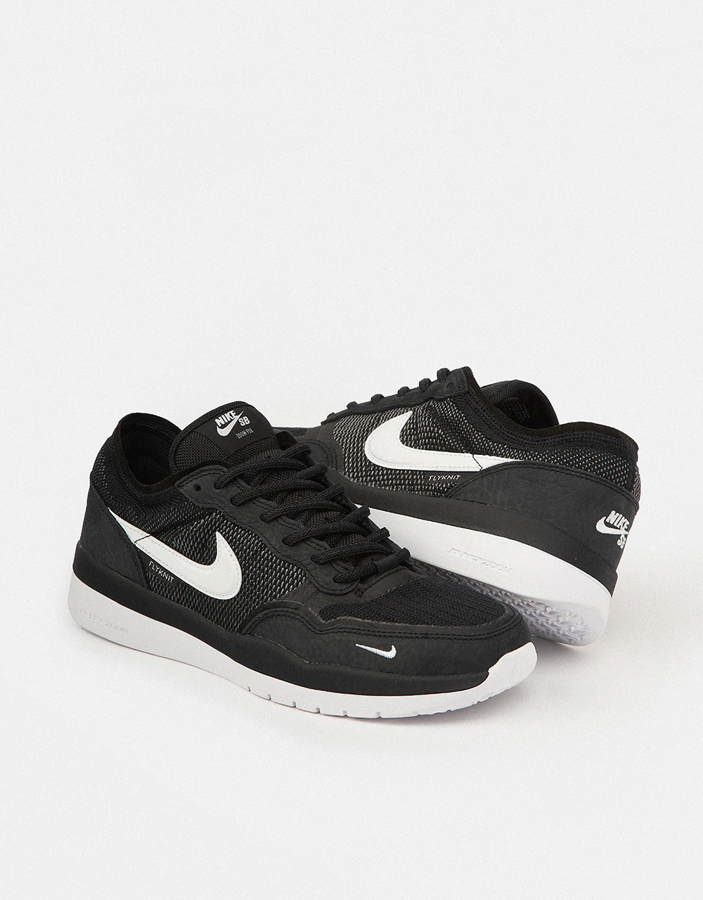 Nike SB PS8 Skate Shoes - Black/White-Black-White - Image 2