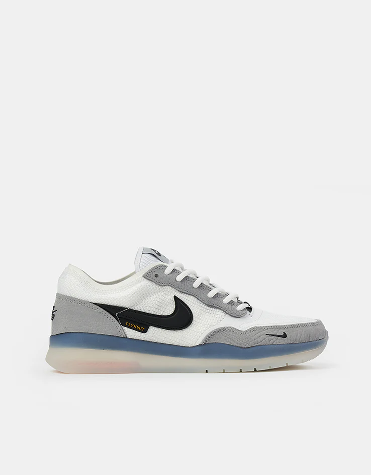 Nike SB PS8 Skate Shoes - Wolf Grey/Black-Wolf Grey-White