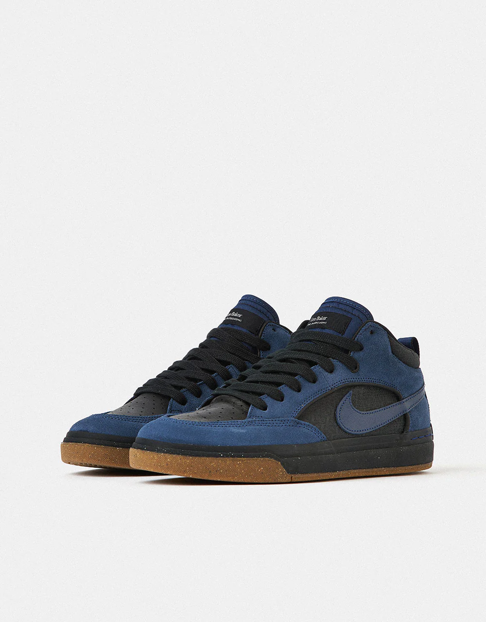 Nike SB React Leo Skate Shoes - Navy/Navy-Black-Anthracite - Image 4