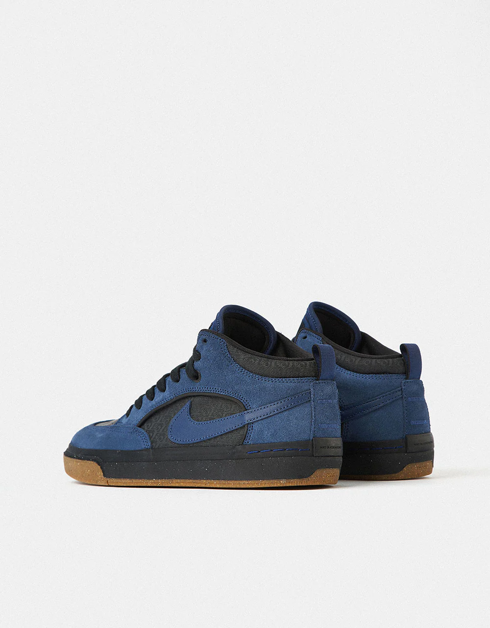Nike SB React Leo Skate Shoes - Navy/Navy-Black-Anthracite - Image 5