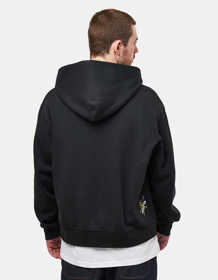 Nike SB Souvenir Pullover Zip Hoodie - Black - Image 3
