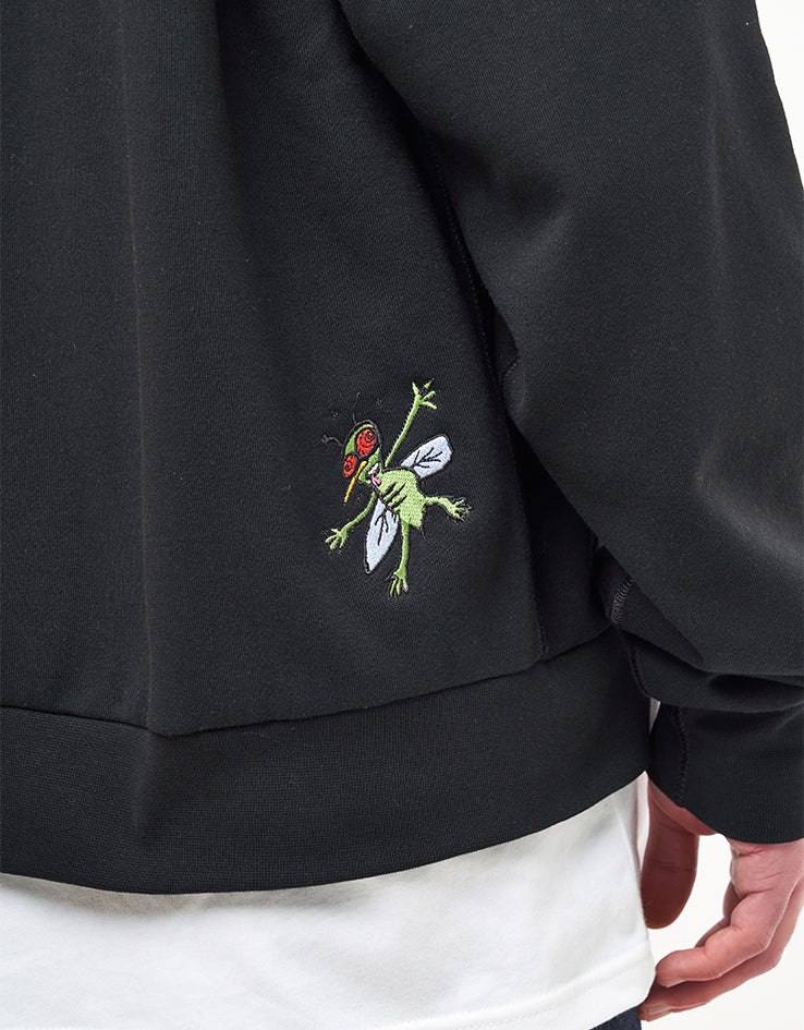 Nike SB Souvenir Pullover Zip Hoodie - Black - Image 7