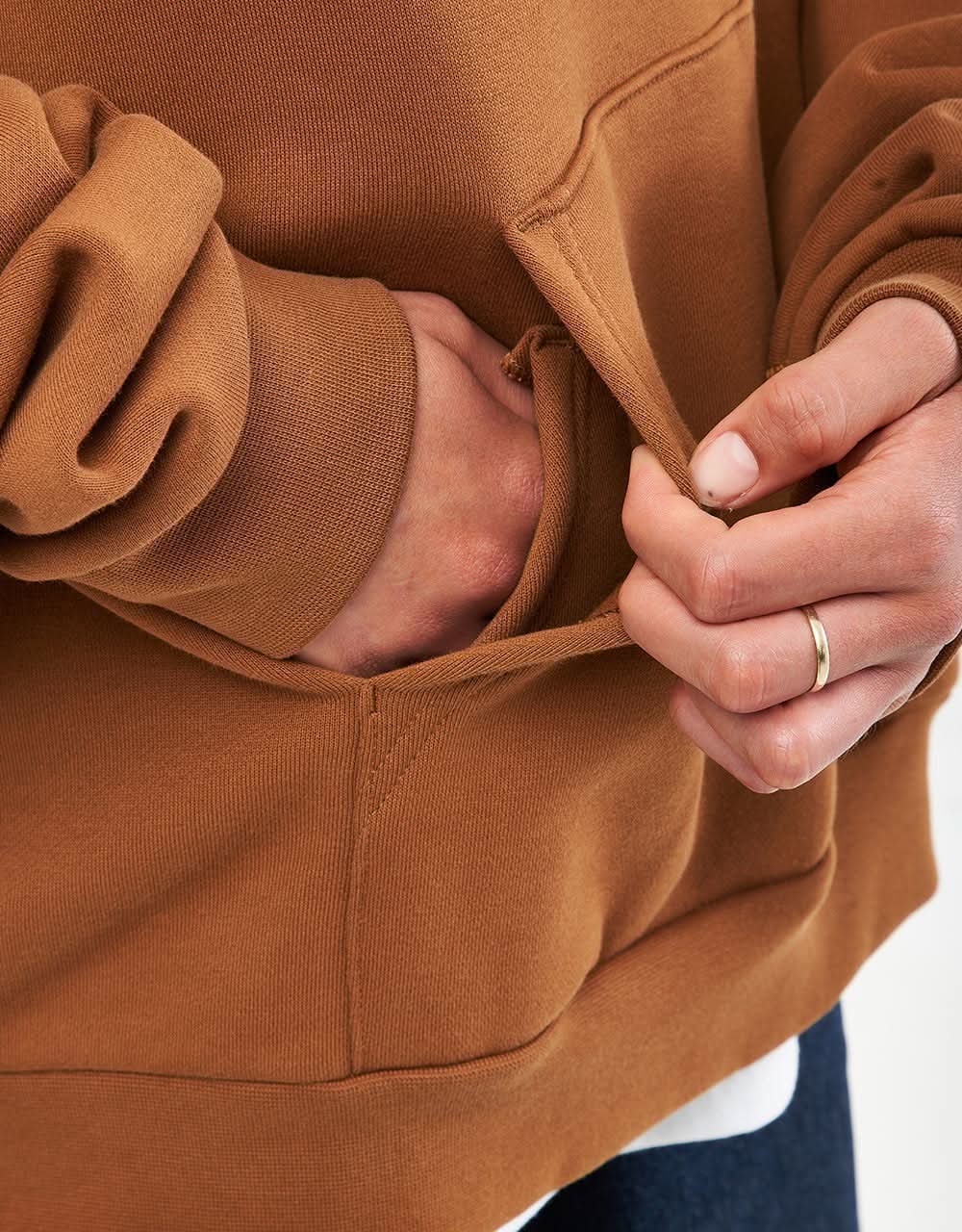 Nike SB Stallion Pullover Hoodie - Light British Tan/White - Image 12