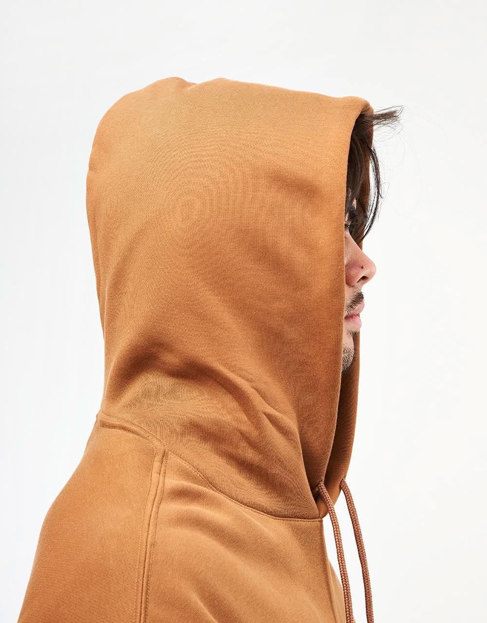 Nike SB Stallion Pullover Hoodie - Light British Tan/White - Image 6