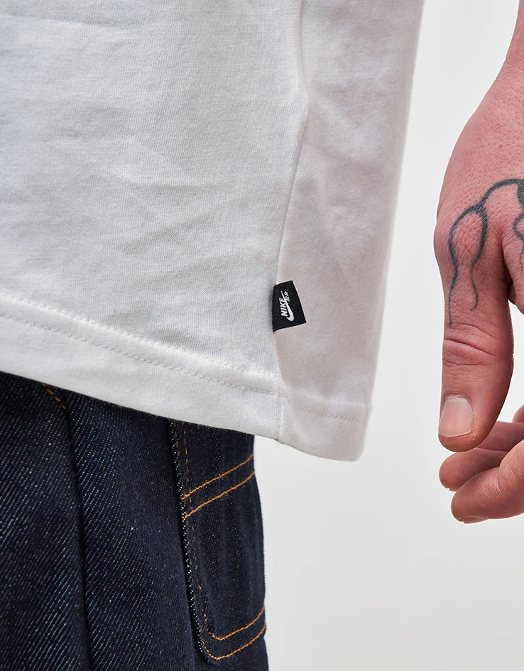 Nike SB Stickers T-Shirt - White - Image 5
