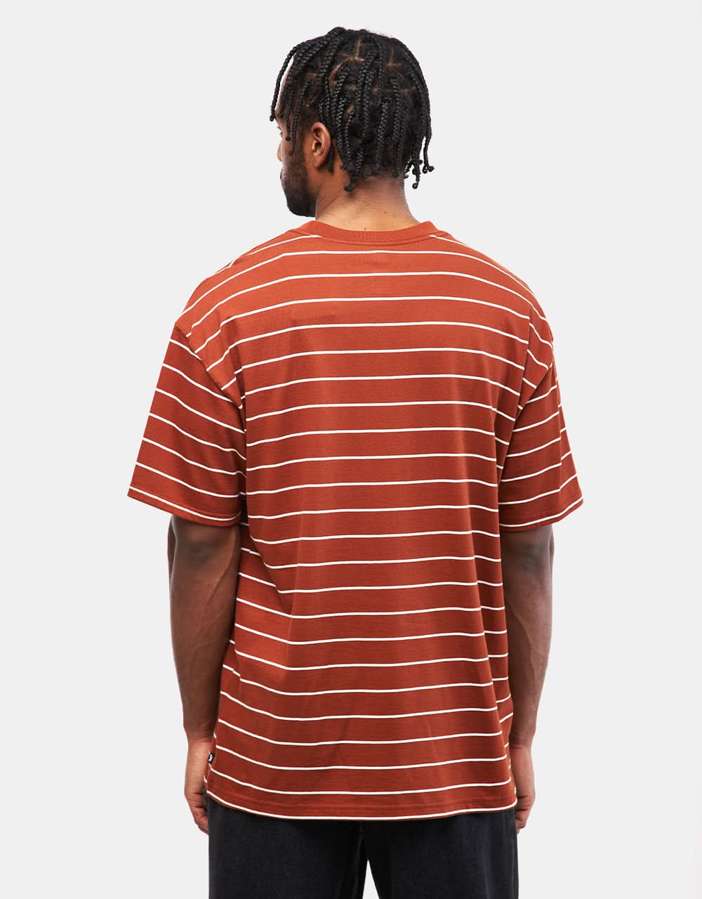 Nike SB Striped T-Shirt - Cinnamon - Image 2