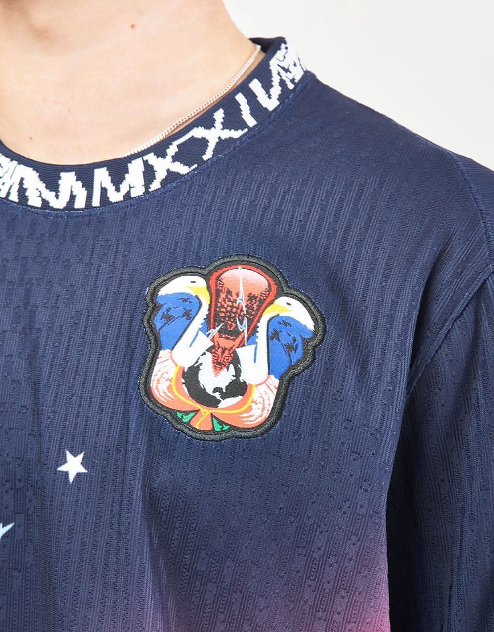 Nike SB 'Team USA' Dri-FIT ADV Skate Jersey - Obsidian/Bright Crimson/White - Image 5