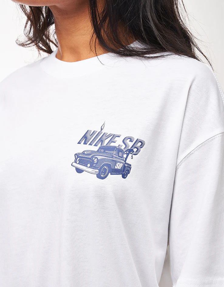 Nike SB Tow T-Shirt - White - Image 8