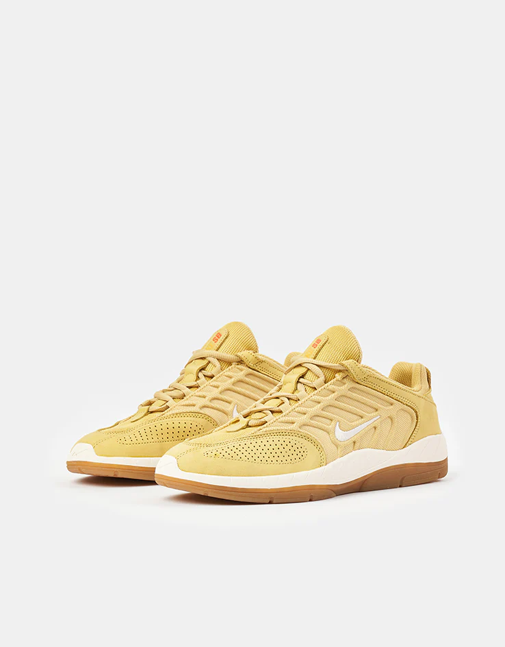 Nike SB Vertebrae ISO Skate Shoes - Saturn Gold/Sail-Saturn Gold-Solar - Image 3