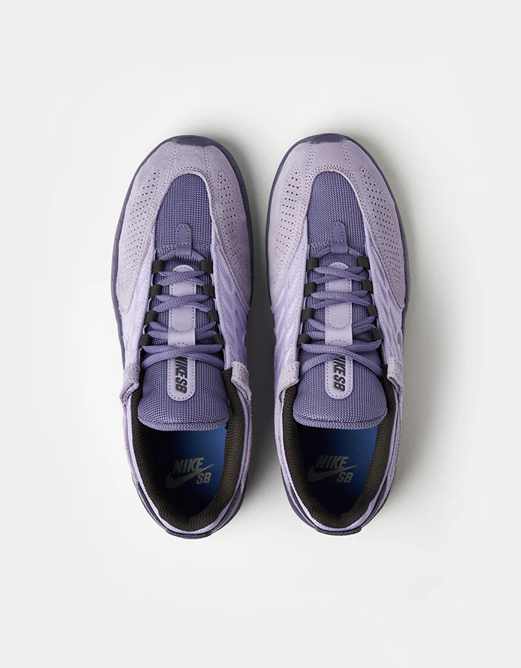 Nike SB Vertebrae Skate Shoes - Hydrangeas/Medium Ash-Dusty Amethyst - Image 2