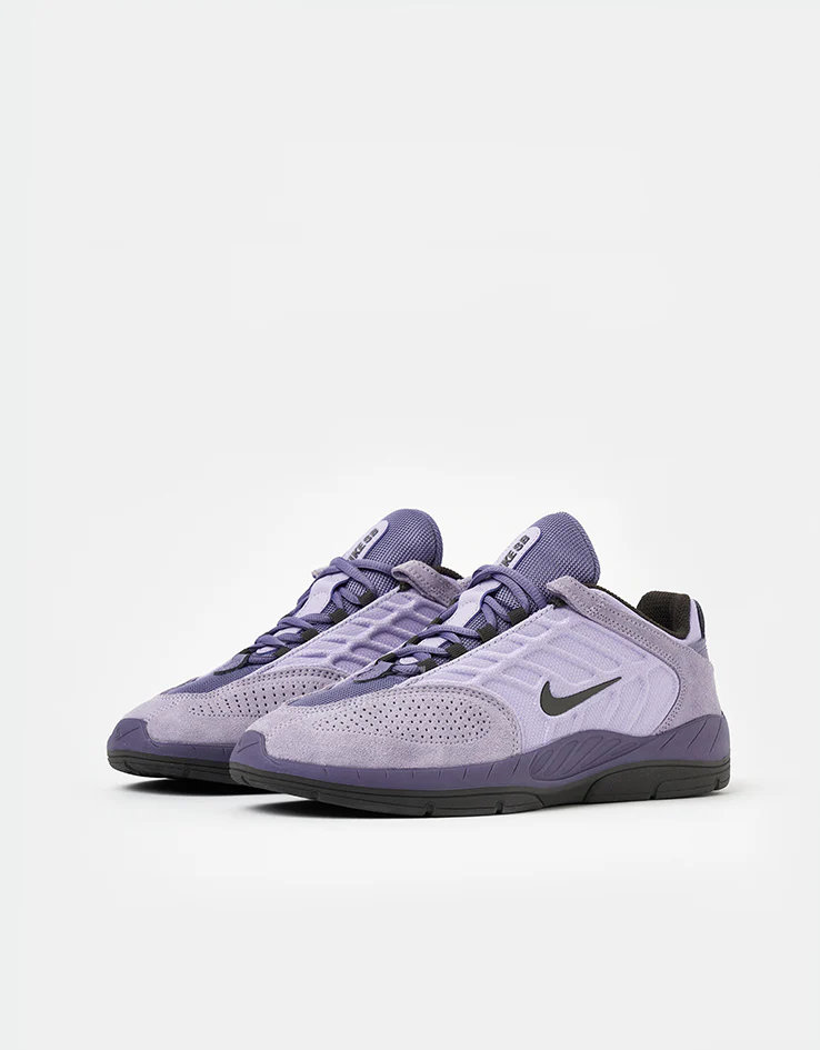 Nike SB Vertebrae Skate Shoes - Hydrangeas/Medium Ash-Dusty Amethyst - Image 3