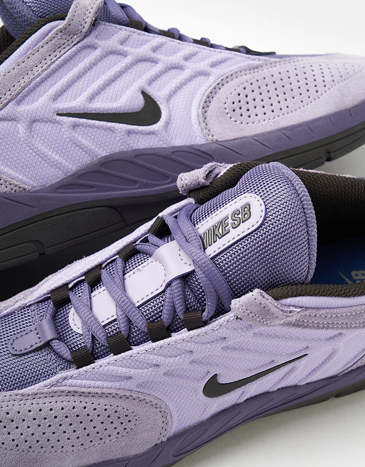 Nike SB Vertebrae Skate Shoes - Hydrangeas/Medium Ash-Dusty Amethyst - Image 5