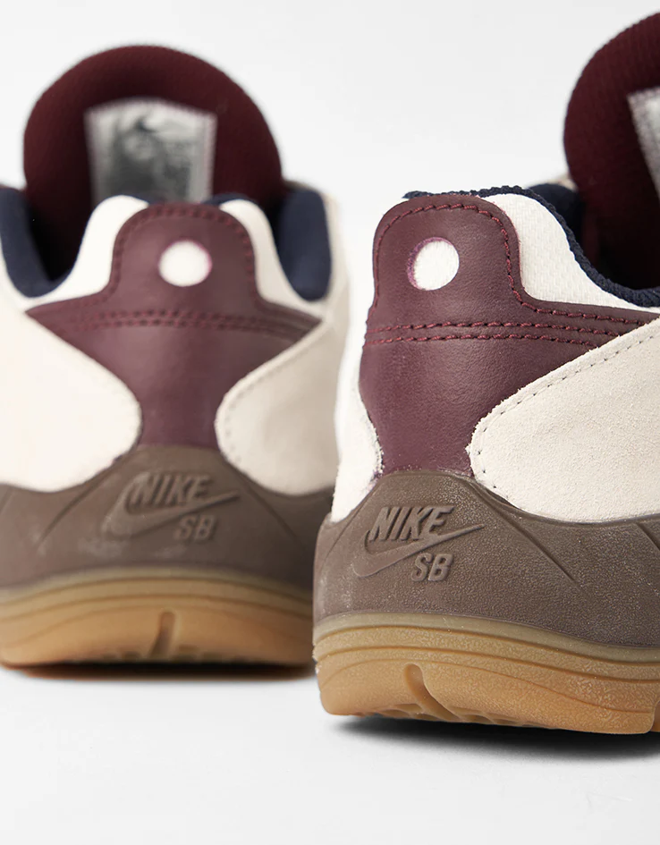 Nike SB Vertebrae Skate Shoes - Phantom/Parachute Beige-Burgundy Crush - Image 5
