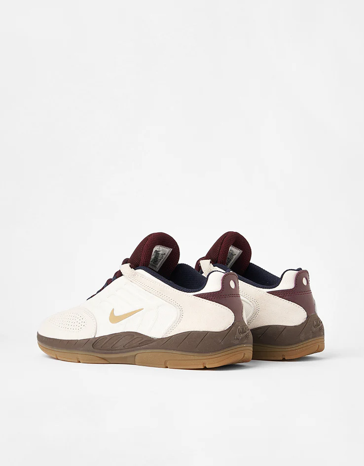 Nike SB Vertebrae Skate Shoes - Phantom/Parachute Beige-Burgundy Crush - Image 6