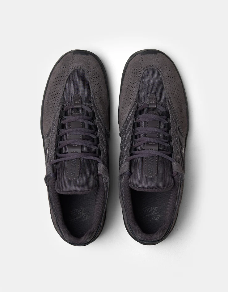 Nike SB Vertebrae Skate Shoes - Thunder Grey/Thunder Grey-Off Noir - Image 2
