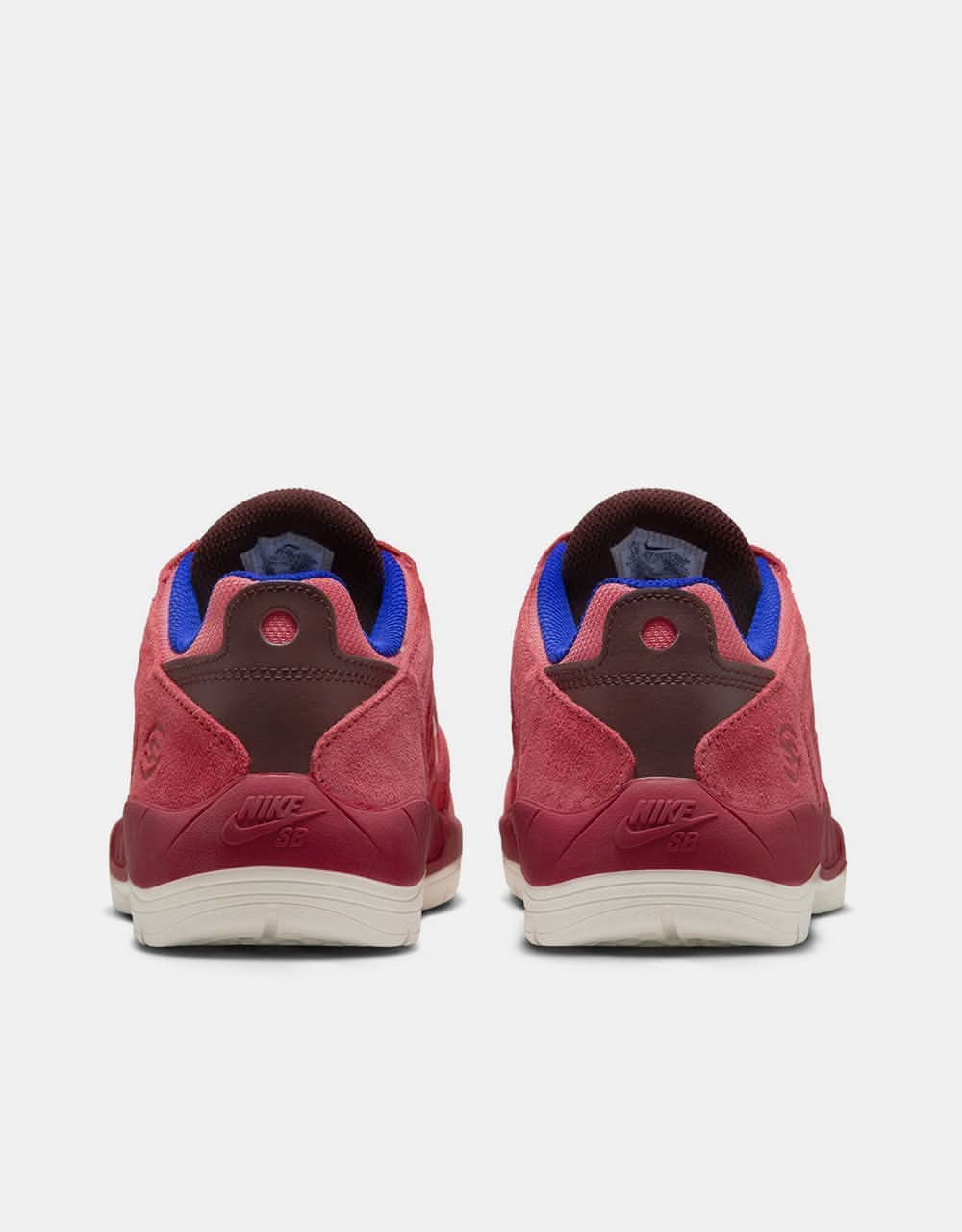 Nike SB Vertebrae TE Skate Shoes - Adobe/Melon Tint-Earth-Noble Red-Pale Ivory-Racer Blue - Image 4