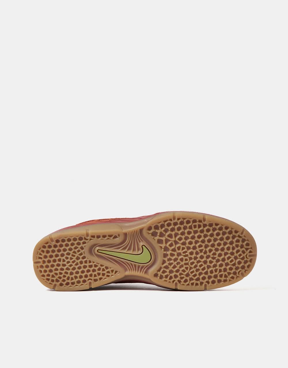 Nike SB Vertebrae TE Skate Shoes - Dark Russet/Pear-Desert Orange - Image 2
