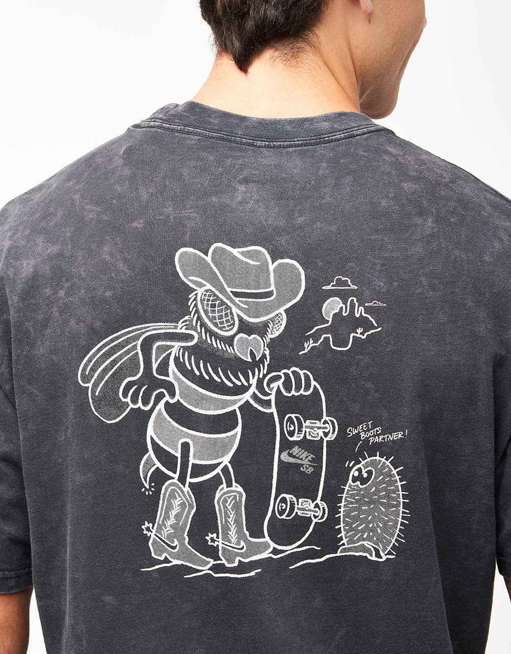 Nike SB Western Bee T-Shirt - Off Noir - Image 3