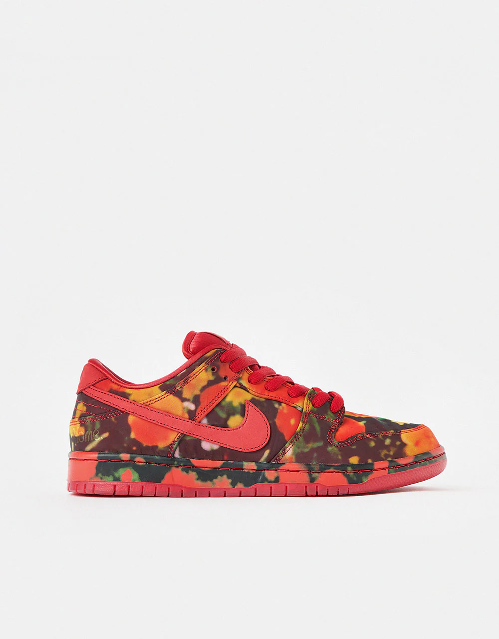 Nike SB 'Wizard of Oz' Dunk Low Pro QS Skate Shoes - Gym Red/University Red-Multi-Color - Image 2