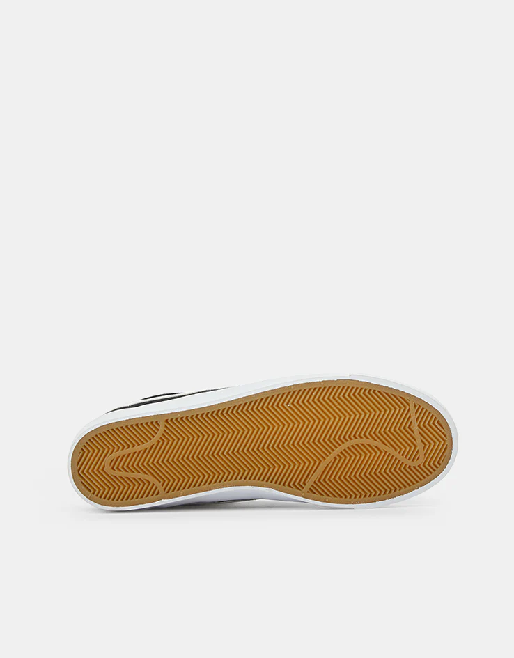 Nike SB Zoom Blazer Low Pro GT Skate Shoes - Black/White-Black-Gum Light Brown - Image 8