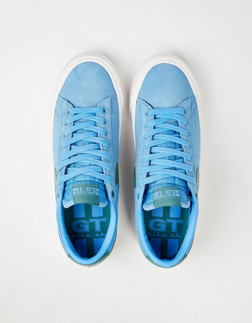 Nike SB Zoom Blazer Low Pro GT Skate Shoes - Univ Blue/Bicoastal-Univ Blue-Summit White-Bicoastal - Image 3