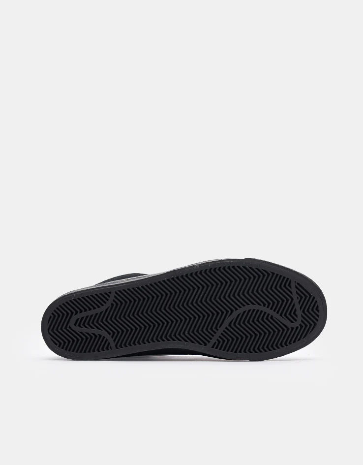 Nike SB Zoom Blazer Mid Skate Shoes - Black/White-Black-Black - Image 9