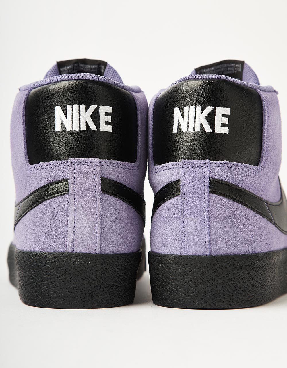 Nike SB Zoom Blazer Mid Skate Shoes - Dusty Amethyst/Black-Dusty Amethyst - Image 10