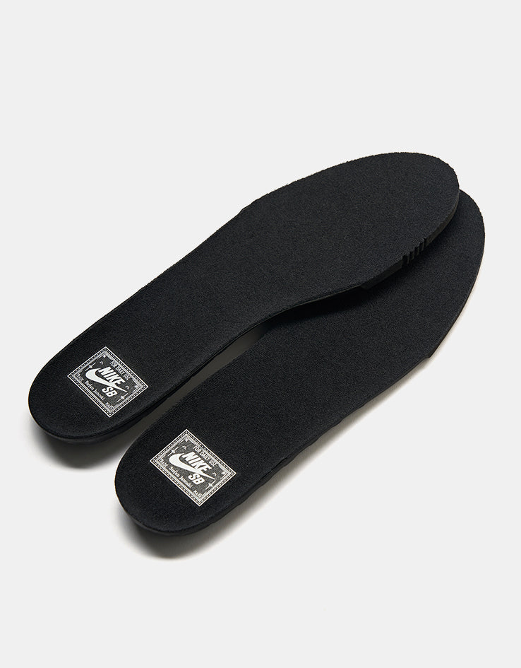 Nike SB Zoom Janoski OG+ Skate Shoes - Black/White-Black-Gum Light Brown - Image 7