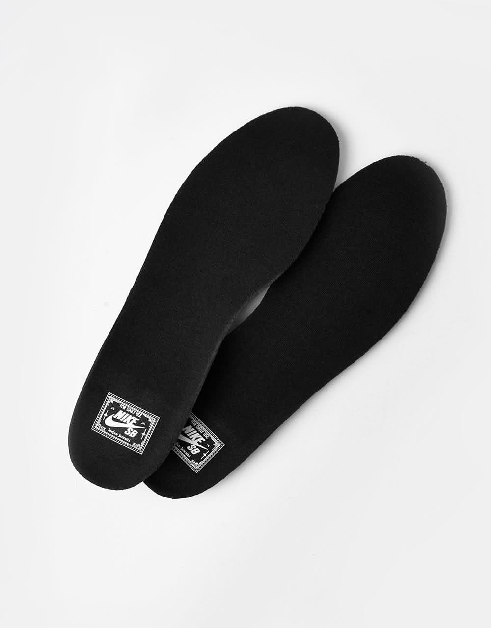 Nike SB Zoom Janoski OG+ Skate Shoes - Black/White-Black-White - Image 9