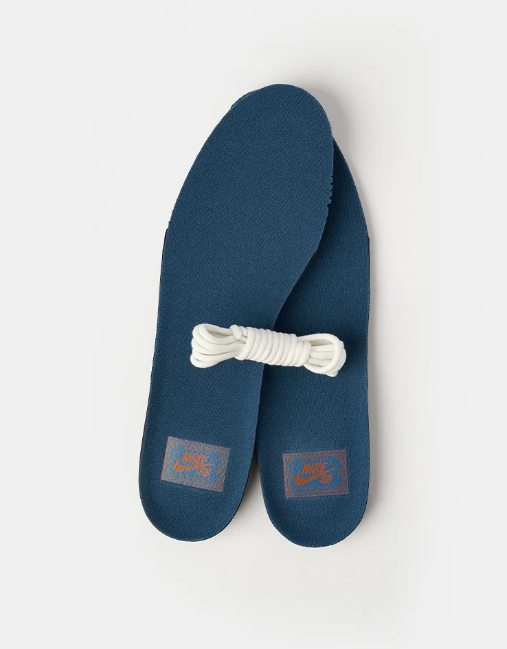 Nike SB Zoom Janoski OG+ Skate Shoes - Blue Force/Campfire Orange-Blue Force - Image 7