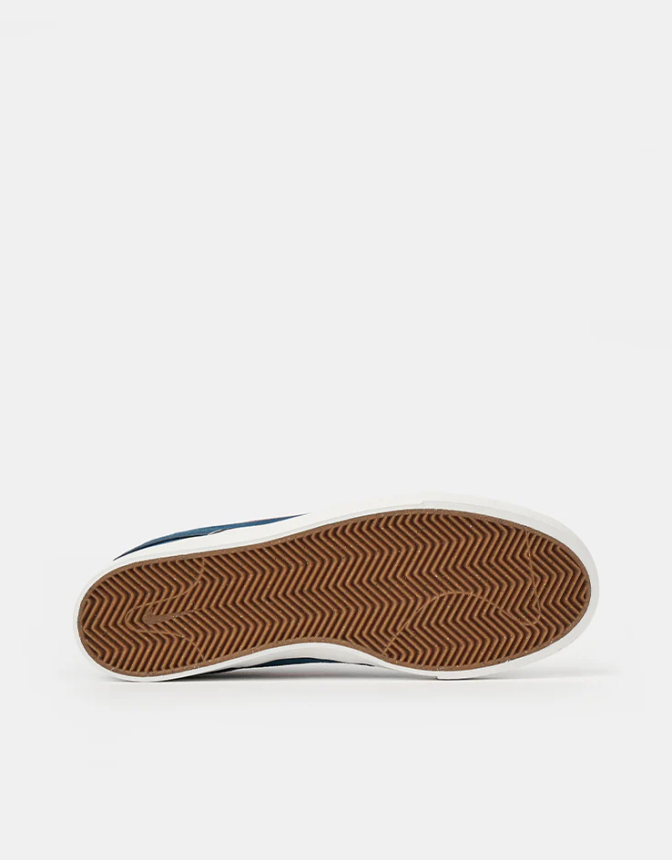Nike SB Zoom Janoski OG+ Skate Shoes - Blue Force/Campfire Orange-Blue Force - Image 8
