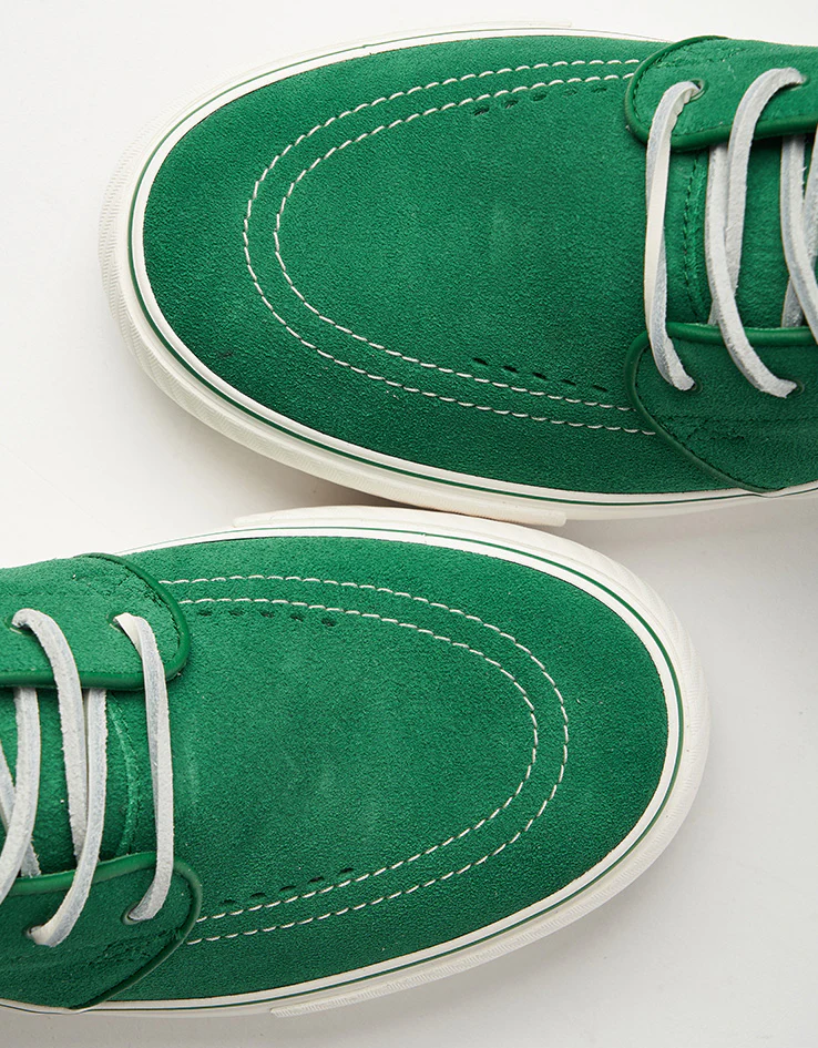 Nike SB Zoom Janoski OG+ Skate Shoes - Pine Green/Sail-Pine Green-Sail - Image 5