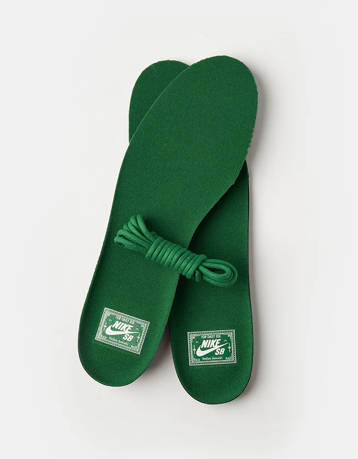 Nike SB Zoom Janoski OG+ Skate Shoes - Pine Green/Sail-Pine Green-Sail - Image 8