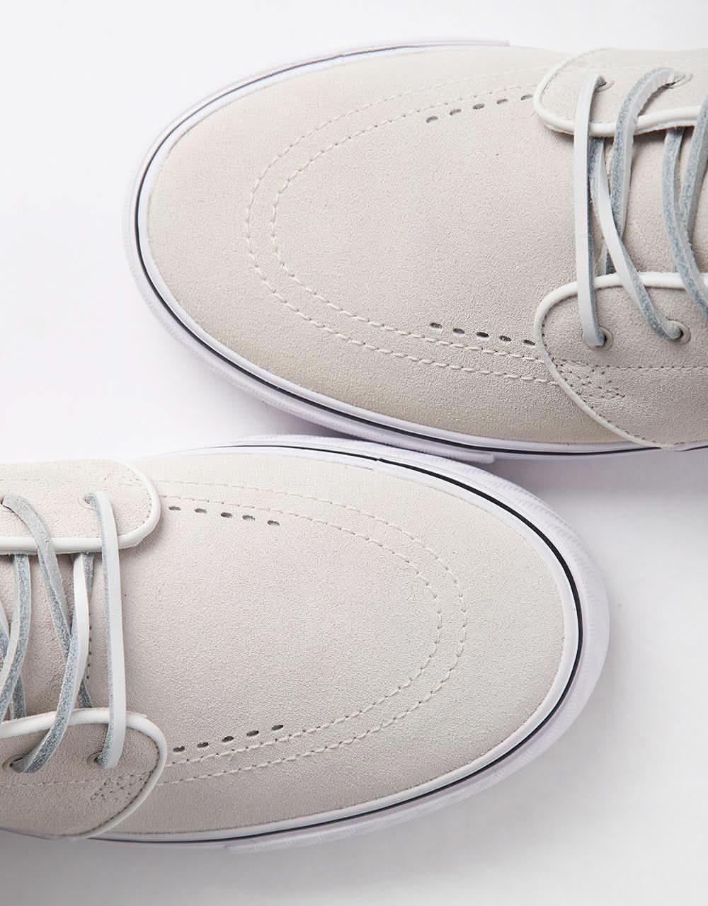 Nike SB Zoom Janoski OG+ Skate Shoes - Summit White/Black-Summit White-White - Image 7