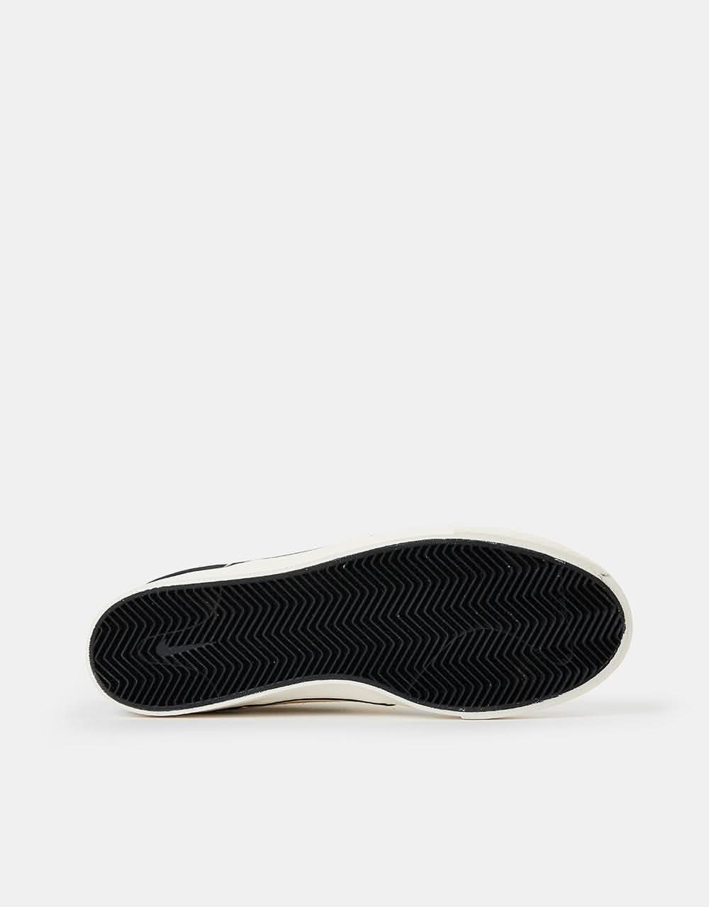 Nike SB Zoom Janoski OG+ Skate Shoes - Alabaster/Alabaster/Chile Red - Image 2