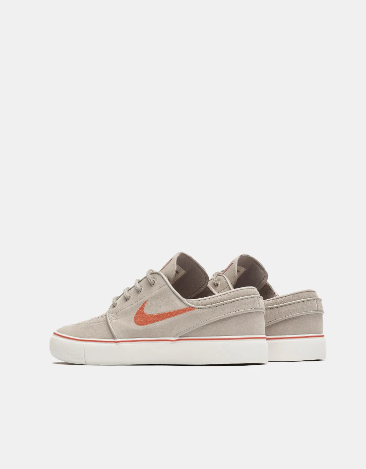 Nike SB Zoom Janoski OG+ Skate Shoes - College Grey/Cosmic Clay-Summit White - Image 4