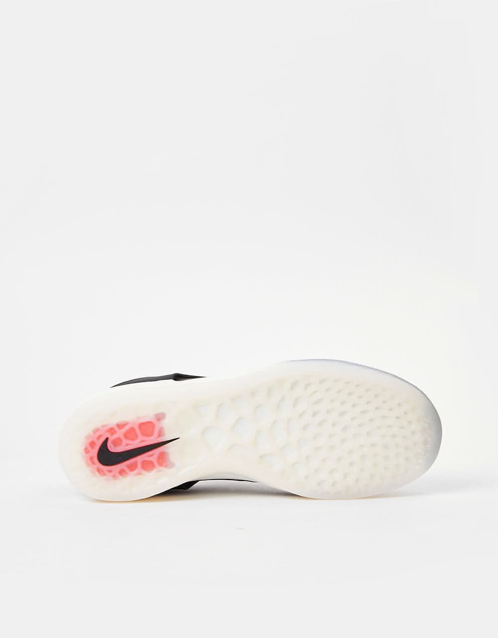 Nike SB Zoom Nyjah 3 Skate Shoes - Black/White-Black-Summit White - Image 3