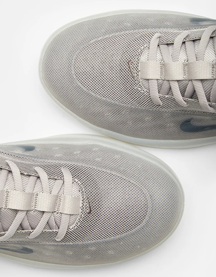 Nike SB Zoom Nyjah 4 Skate Shoes - College Grey/Mink Brown-Light Silver - Image 7