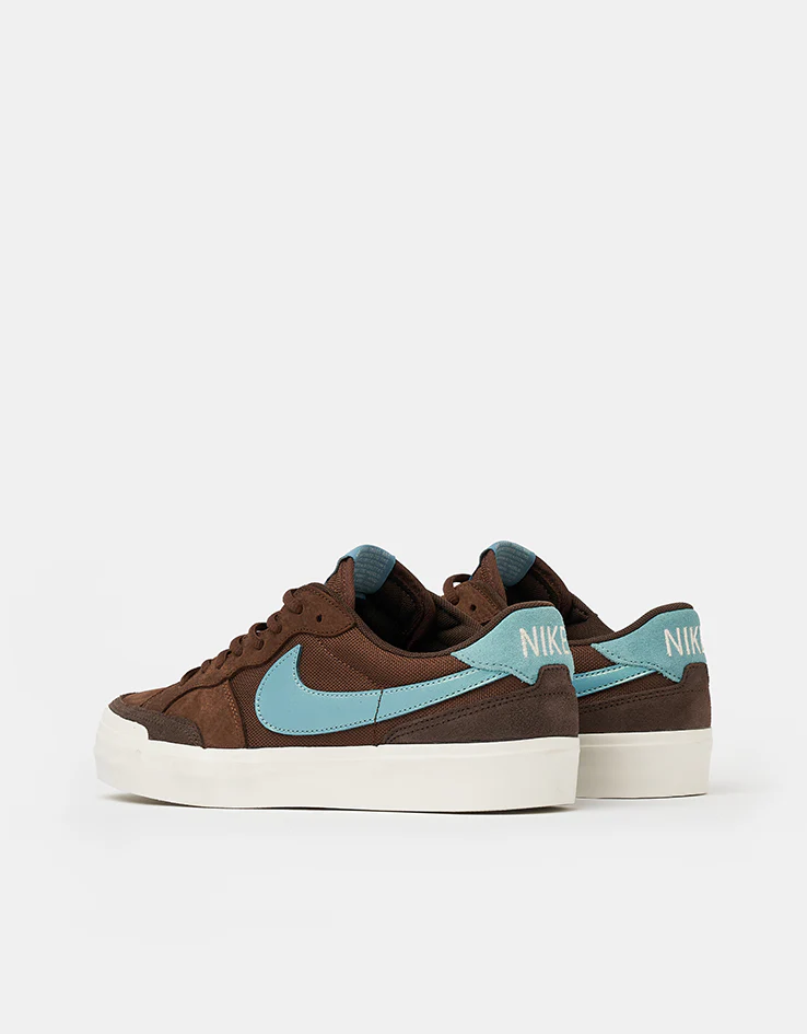 Nike SB Zoom Pogo Plus Skate Shoes - Cacao Wow/Denim Turq-Baroque Brown - Image 4