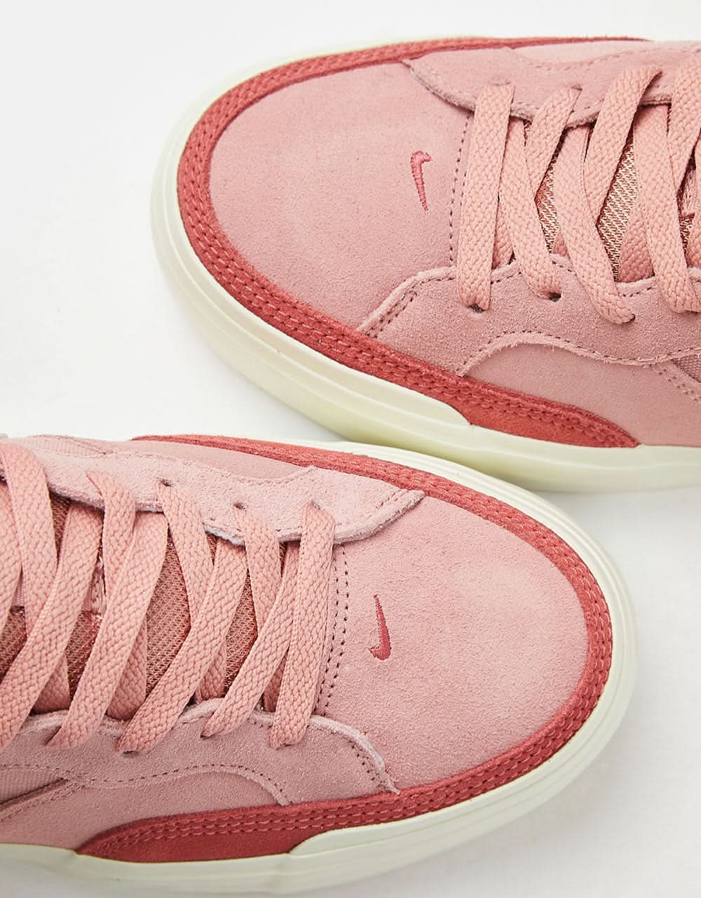 Nike SB Zoom Pogo Plus Skate Shoes - Red Stardust/Coconut Milk-Adobe-Coconut Milk - Image 5
