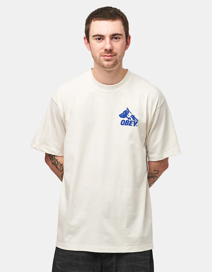 Obey Animals Heavyweight T-Shirt - Vintage White - Image 2
