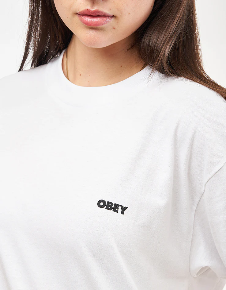 Obey Cosmic Noise T-Shirt - White - Image 8