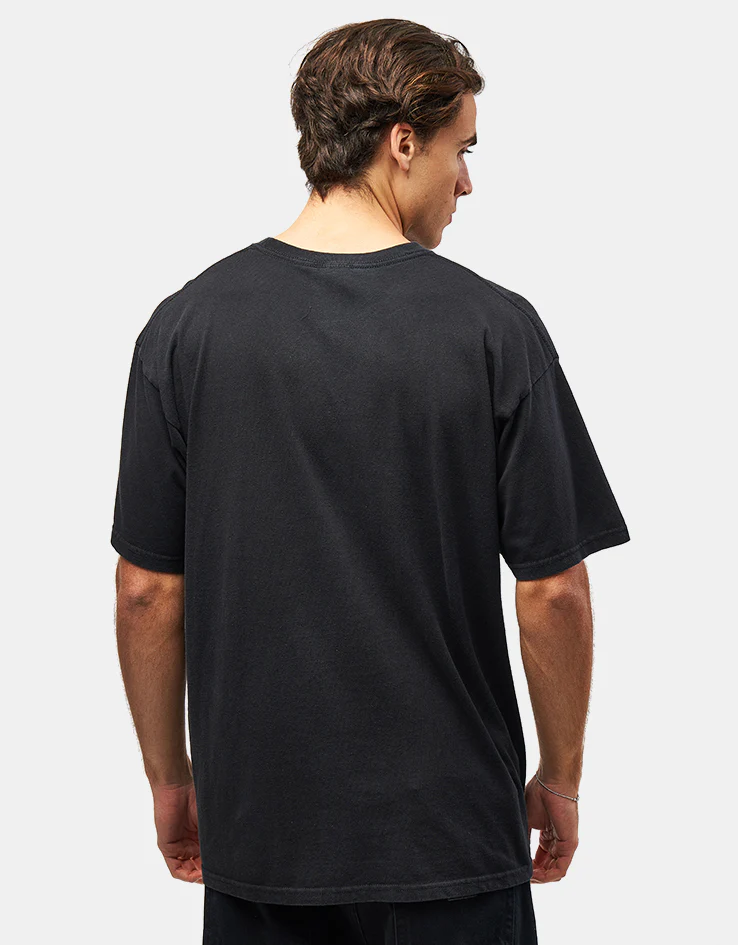 Obey Death Metal Vintage Oversized T-Shirt - Black - Image 2