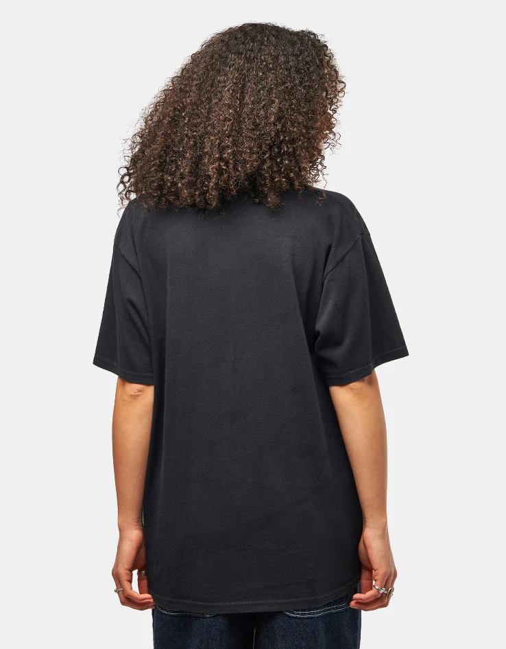Obey Death Metal Vintage Oversized T-Shirt - Black - Image 5