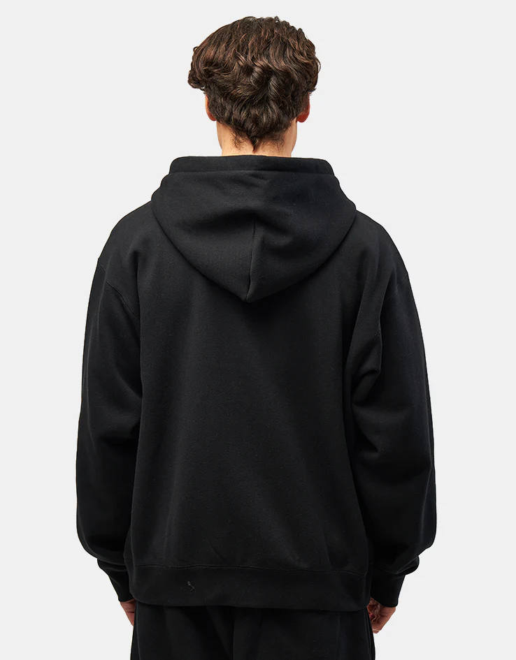 Obey Established Works Bold II Zip Hoodie - Black - Image 3